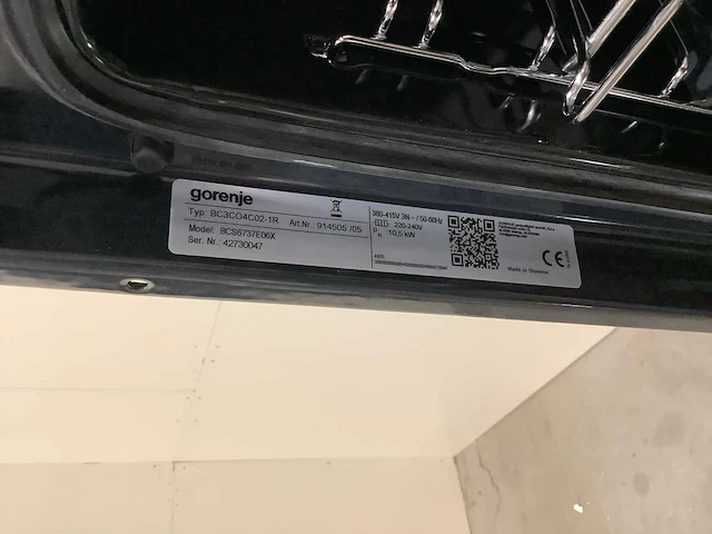 Gorenje bc3c04c02-r inbouwoven - afbeelding 7 van  7
