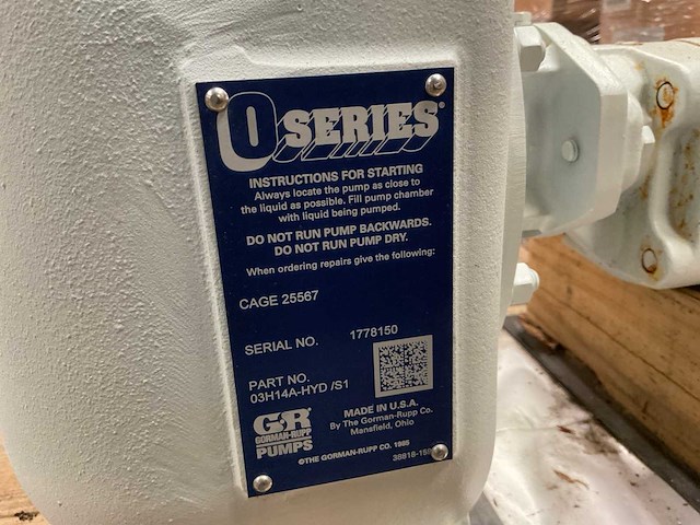 Gormanrupp hydraulic pump unit - afbeelding 4 van  5