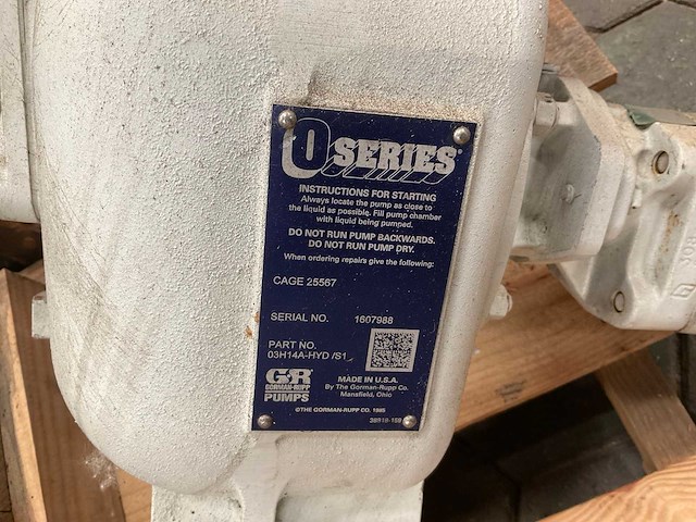 Gormanrupp hydraulic pump unit - afbeelding 4 van  5