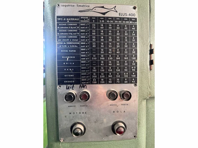 Gosmeta - lzv/400 - band sawing machine - afbeelding 4 van  8