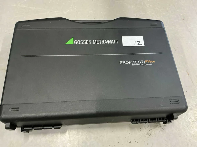 Gossen metrawatt profitest pv sun pv installatietester - afbeelding 5 van  5