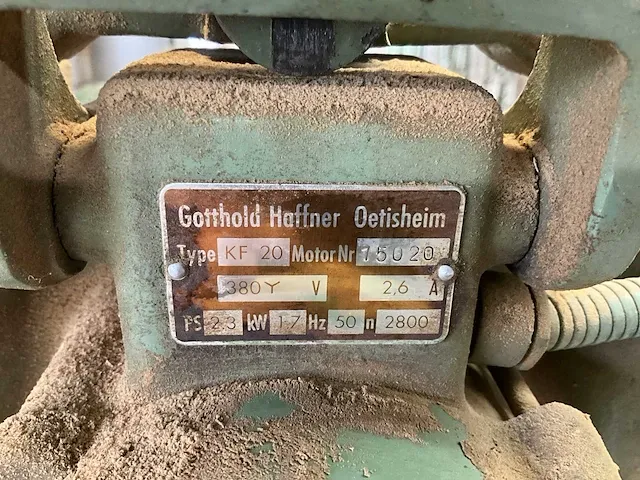 Gotthold haffner kf20 pengatboormachine met ketting - afbeelding 8 van  8