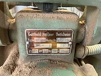 Gotthold haffner kf20 pengatboormachine met ketting - afbeelding 8 van  8