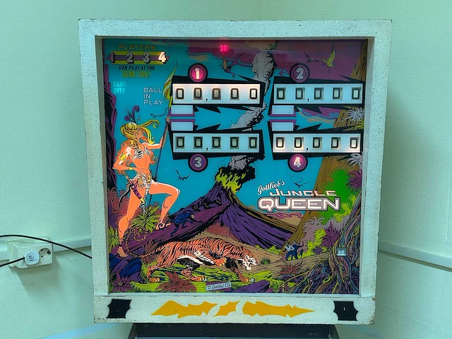 Gottlieb - junglequeen - flipperkast - afbeelding 5 van  10