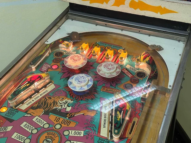 Gottlieb - junglequeen - flipperkast - afbeelding 8 van  10