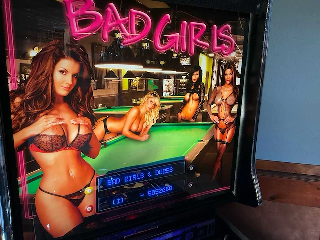 Gottlieb bad girls flipperkast freeplay - afbeelding 4 van  18