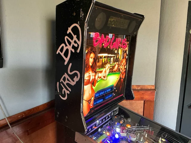 Gottlieb bad girls flipperkast freeplay - afbeelding 14 van  18