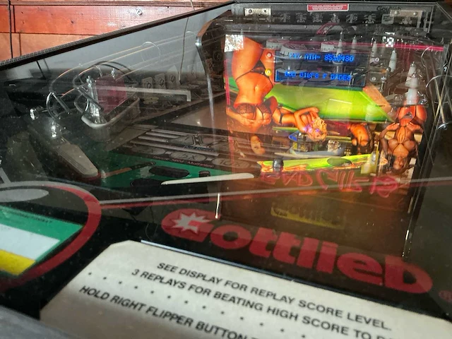 Gottlieb bad girls flipperkast freeplay - afbeelding 17 van  18