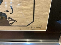 Gouache andy warhol “nose job” - afbeelding 3 van  5