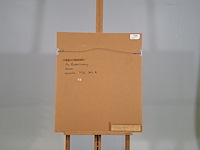 Gouache, a.t. van ravenswaaij, groen 36/51 cm - afbeelding 5 van  7