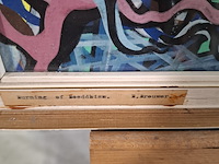 Gouache, b. brouwer, burning of buddhism, 1977 - afbeelding 4 van  7