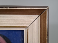 Gouache, b. brouwer, burning of buddhism, 1977 - afbeelding 5 van  7