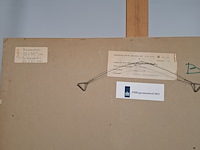 Gouache, g.h. brusse, twee zuilen, 1974 - afbeelding 6 van  6