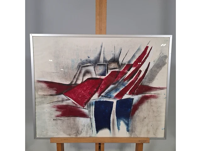 Gouache, m. prins, kreta, 1981 - afbeelding 1 van  8