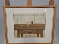 Gouache, n. maritz, voor de maaltijd - afbeelding 1 van  10