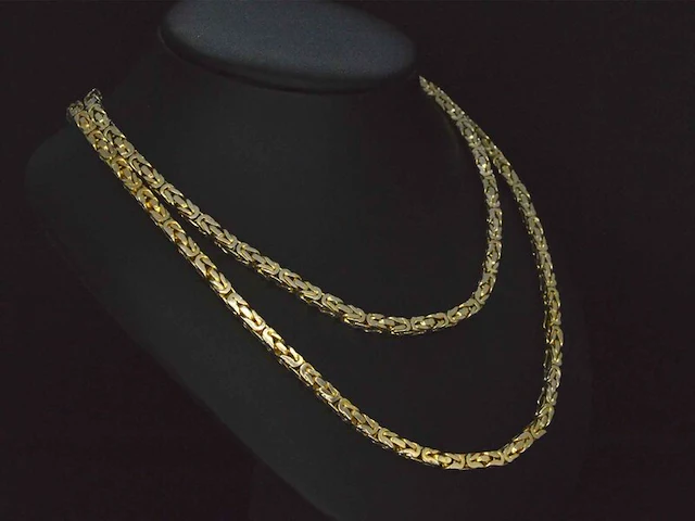 Goud collier - afbeelding 1 van  8