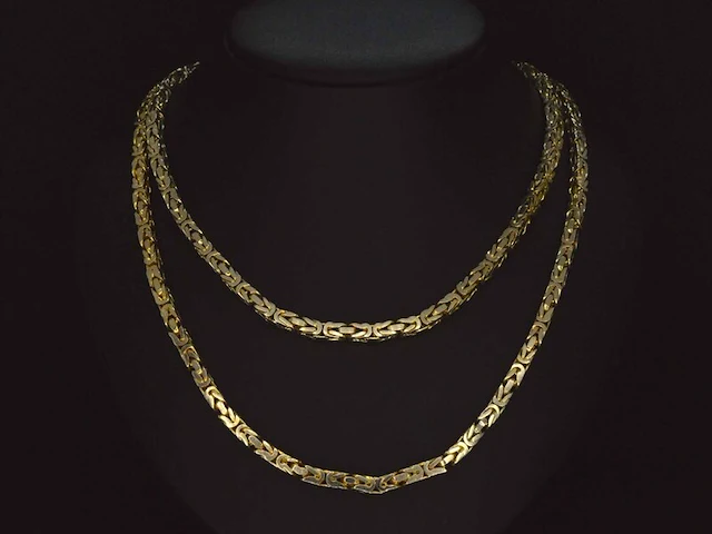 Goud collier - afbeelding 2 van  8