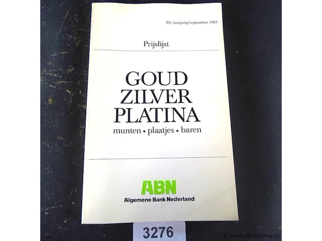 Goud, zilver, platina - afbeelding 1 van  5