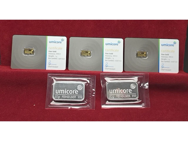 Goud & zilver umicore - afbeelding 1 van  27
