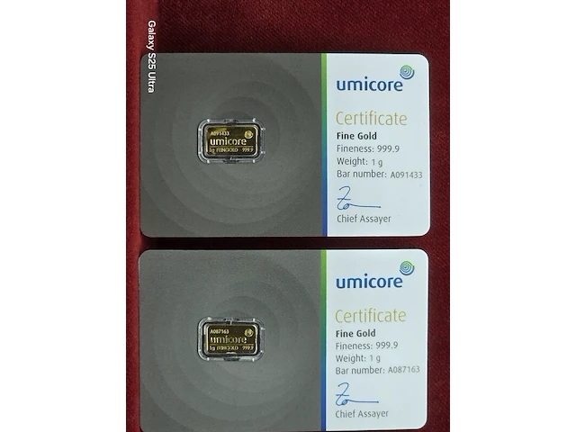 Goud & zilver umicore - afbeelding 21 van  27