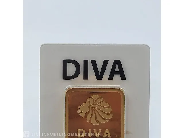 Goudbaar, 100 gram diva - afbeelding 3 van  8