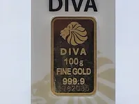 Goudbaar, 100 gram diva - afbeelding 2 van  8