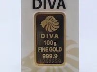 Goudbaar, 100 gram diva - afbeelding 2 van  8