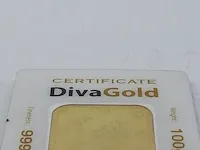 Goudbaar, 100 gram diva - afbeelding 6 van  8