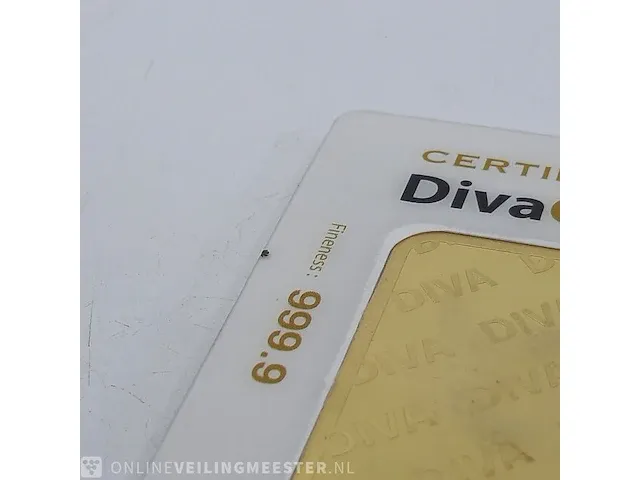 Goudbaar, 100 gram diva - afbeelding 7 van  8