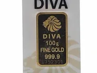 Goudbaar, 100 gram diva