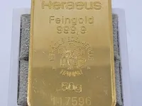 Goudbaar, 50 gram heraeus - afbeelding 4 van  11