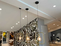 Goude hanglamp (3x) - afbeelding 1 van  2