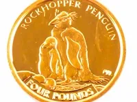 Gouden 4 pounds , south georgia en south sandwicht islands 2006