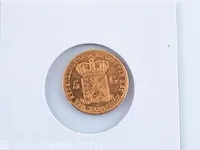 Gouden 5 gulden koning willem 1827 - afbeelding 2 van  2