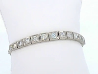 Gouden antieke riviera armband - afbeelding 5 van  10