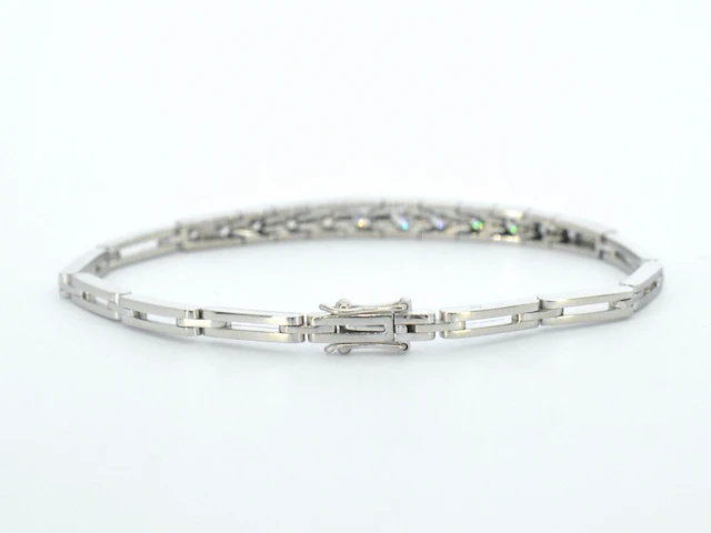 Gouden antieke riviera armband - afbeelding 3 van  9