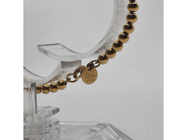 Gouden armband, 18 karaats, tiffany&co - afbeelding 6 van  9