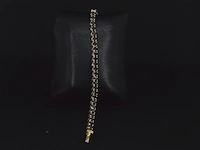 Gouden armband met 16.00 carat zwarte briljant geslepen diamanten - afbeelding 9 van  11