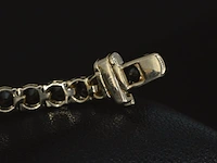 Gouden armband met 16.00 carat zwarte briljant geslepen diamanten - afbeelding 10 van  11