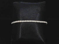 Gouden armband met 5.50 carat briljant geslepen diamanten - afbeelding 6 van  8