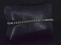 Gouden armband met 7.00 carat zwarte briljant geslepen diamanten - afbeelding 6 van  10