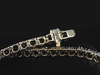 Gouden armband met 7.00 carat zwarte briljant geslepen diamanten - afbeelding 8 van  10
