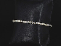 Gouden armband met briljant geslepen diamanten 5.50 carat - afbeelding 6 van  10