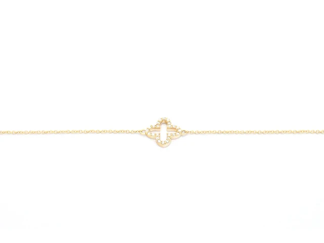 Gouden armband met diamant - afbeelding 6 van  9
