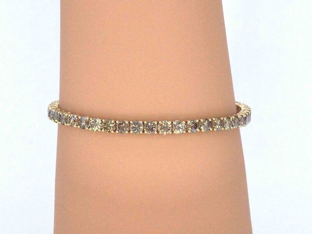 Gouden armband met diamanten 10.00 carat - afbeelding 6 van  13