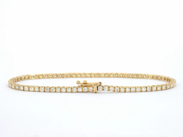 Gouden armband met diamanten 2.30 carat - afbeelding 3 van  9