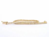 Gouden armband met diamanten 2.30 carat - afbeelding 6 van  9