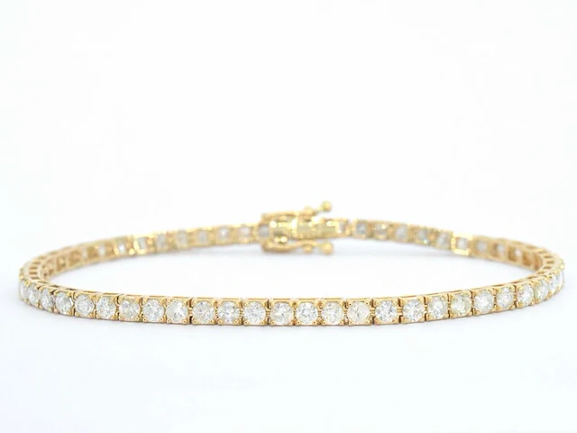 Gouden armband met diamanten 5.40 carat - afbeelding 1 van  8