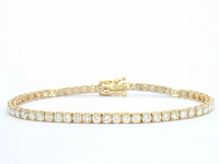 Gouden armband met diamanten 5.40 carat