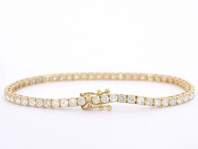 Gouden armband met diamanten 5.40 carat - afbeelding 3 van  8